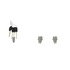 A22-77327-011 by FREIGHTLINER - Door and Ignition Lock Set - FT1019, 4 Key, Fixed Ignition