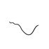 A23-12317-098 by FREIGHTLINER - Transmission Oil Cooler Hose - Assembly, Wire Braided