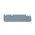 A22-78119-005 by FREIGHTLINER - Sun Visor - Left Side, Color