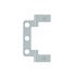 A66-00845-000 by FREIGHTLINER - Battery Cable Bracket - Material