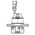 A66-03198-000 by FREIGHTLINER - Battery Disconnect Switch - 32V