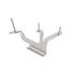 A66-09845-000 by FREIGHTLINER - Chassis Wiring Harness Bracket - Flywheel ISX 12G, Eta Man Ali