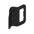 A66-09925-000 by FREIGHTLINER - Diagnostic Connector Mounting Plate - Steel, Black, 0.1 in. THK