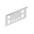 A66-15697-000 by FREIGHTLINER - Tail Light Bracket - Stainless Steel, 4.75 mm THK