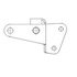 A-960-322-23-40 by FREIGHTLINER - Suspension Self-Leveling Valve Bracket