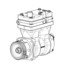 DDEA9061306415 by FREIGHTLINER - Air Brake Compressor - 299.70 mm Length