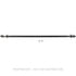 ETN-815326 by FREIGHTLINER - Steering Tie Rod Assembly - 60 in. Tube Length