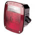 GRO-53792 by FREIGHTLINER - Brake / Tail Light Combination Assembly - Red/Clear Lens, 6.75 in. x 5.75 in.