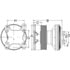 Freightliner HOR-79A9300 Engine Cooling Fan Clutch Engine Cooling Fan Clutch - Drive Master Reman, 190.4 OD
