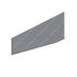 TBB100469 by FREIGHTLINER - Side Skirt - Left Side, Steel, Gray, 45.5 in. x 15.88 in., 0.06 in. THK