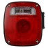 SIG4015 by FREIGHTLINER - Tail Light - Polycarbonate, Red/Clear Lens