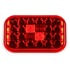SIG-4550 by FREIGHTLINER - Brake / Tail / Turn Signal Light - Signal-Stat Series, LED, Rectangular, Red Lens