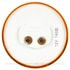 TL-10202Y by FREIGHTLINER - Marker Light - 10 Series, Incandescent, Round, Yellow Lens