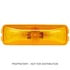 TL-19200Y by FREIGHTLINER - Marker Light - 19 Series, Incandescent, Rectangular, Yellow Lens