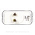 TL-15200C by FREIGHTLINER - Utility Light - 15 Series, Incandescent, Rectangular, Polycarbonate, Clear Lens