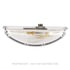 TL-15200C by FREIGHTLINER - Utility Light - 15 Series, Incandescent, Rectangular, Polycarbonate, Clear Lens