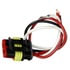 TL-94707 by FREIGHTLINER - Tail Light Wiring Harness - Clear, 8 in. x 4.31 in., 16 ga.