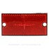 TL98035R by FREIGHTLINER - Rectangle, Red, Reflector, Black ABS 2 Screw,