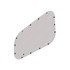 W18-00018-030 by FREIGHTLINER - Sleeper Window Curtain - Left Side, Fiber, Opal Gray, 674.9 mm x 458.8 mm