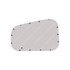 W18-00018-030 by FREIGHTLINER - Sleeper Window Curtain - Left Side, Fiber, Opal Gray, 674.9 mm x 458.8 mm