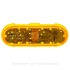 TL-60280Y by FREIGHTLINER - Turn Signal Light - 60 Series, LED, Oval, Yellow Lens