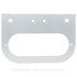 TL60724 by FREIGHTLINER - Marker Light Mounting Bracket - Aluminum, Silver, 209.55 mm x 141.99 mm