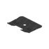 W18-00690-027 by FREIGHTLINER - Floor Mat - Rubber, Black, 1910.6 mm x 1443.7 mm, 18.3 mm THK