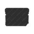 W18-00688-061 by FREIGHTLINER - Floor Mat - Rubber, Black, 1914.7 mm x 1447.8 mm, 16.4 mm THK