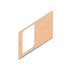W18-00483-305 by FREIGHTLINER - Sleeper Side Panel Trim - Upholstery, Panel Side, Slate, Slate Gray, Polyester Fiber, Laminated Fiber Board, Right Hand