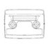 A 681 429 12 47 by FREIGHTLINER - Air Bag Control Module Bracket