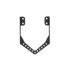 12-28678-000 by FREIGHTLINER - Air Brake Dryer Bracket - Steel, 7.95 mm THK