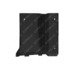 18-69885-000 by FREIGHTLINER - Sleeper Side Panel Trim - Panel, Halo, Transition, 48XT, with Door, Carbon, ABS, Right Hand