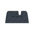 18-69133-001 by FREIGHTLINER - Sleeper Baggage Compartment Door Latch Cover - Right Side, Thermoplastic Olefin, Carbon, 136.2 mm x 74.9 mm