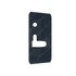 18-69136-001 by FREIGHTLINER - Sleeper Baggage Compartment Door Latch Cover - Right Side, Thermoplastic Olefin, Carbon, 141.5 mm x 61.2 mm