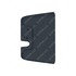 18-69136-001 by FREIGHTLINER - Sleeper Baggage Compartment Door Latch Cover - Right Side, Thermoplastic Olefin, Carbon, 141.5 mm x 61.2 mm