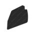 17-21045-003 by FREIGHTLINER - Bumper Splash Shield - Non-Reinforced Rubber, 453.2 mm x 344.8 mm, 3.2 mm THK