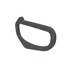 22-72635-000 by FREIGHTLINER - Instrument Panel Air Duct Seal - Left Side, Polyether Urethane, Gray, 174 mm x 118.5 mm