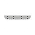 21-28972-000 by FREIGHTLINER - Bumper Cover Grille - Thermoplastic Olefin, Volcano Gray