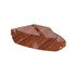 22-49412-002 by FREIGHTLINER - Sleeper Bunk Support Cover - Left Side, ABS, Oregon Burl, 202.64 mm x 199.41 mm