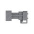 23-13142-804 by FREIGHTLINER - Multi-Purpose Wiring Terminal - Gray, 8 (7+1 blocked) Cavity Count