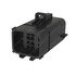 23-13153-072 by FREIGHTLINER - Receptacle - Thermoplastic, Black