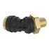 23-14395-007 by FREIGHTLINER - Air Brake Air Line Fitting - Glass Fiber Reinforced with Nylon, Elbow, 45 deg, Push-to-Connect, 0.25 MPT to 0.50 NT