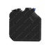 A04-31866-001 by FREIGHTLINER - Diesel Exhaust Fluid (DEF) Tank - Left Side, Polyethylene, Black, 569.99 mm x 225 mm