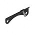 A07-24445-000 by FREIGHTLINER - Transmission Oil Cooler Line Bracket - Steel, Black, 2.84 mm THK