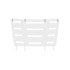 A17-20876-000 by FREIGHTLINER - Winter and Bug Grille Screen Kit - Fiber, White