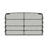 A17-21050-002 by FREIGHTLINER - Grille Screen - Epoxy Powder Coated, 1.5 mm THK