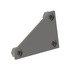 A18-52477-000 by FREIGHTLINER - Door Mirror Plate - Left Side, Steel, 107.95 mm x 69.85 mm, 3.03 mm THK