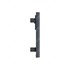 A18-69333-001 by FREIGHTLINER - Sleeper Cabinet Door - Right Side, ABS, Carbon, 198.6 mm x 68.1 mm