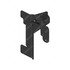 A18-69700-000 by FREIGHTLINER - Sleeper Bunk Support Bracket - Steel, 356.3 mm x 296 mm, 6.35 mm THK