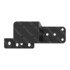 A22-68609-000 by FREIGHTLINER - Bumper Bracket - Left Side, Steel, Black, 0.38 in. THK